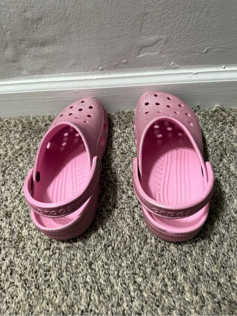 CROCS sparkling pink